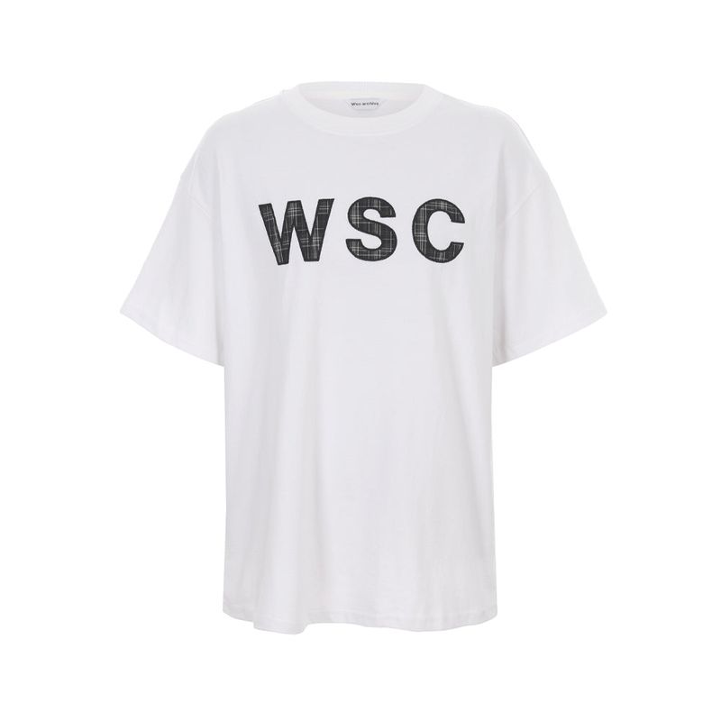 Wsc archive（ダブリューエスシーアーカイブ）の「Patch Logo T-shirt 002（Tops）」