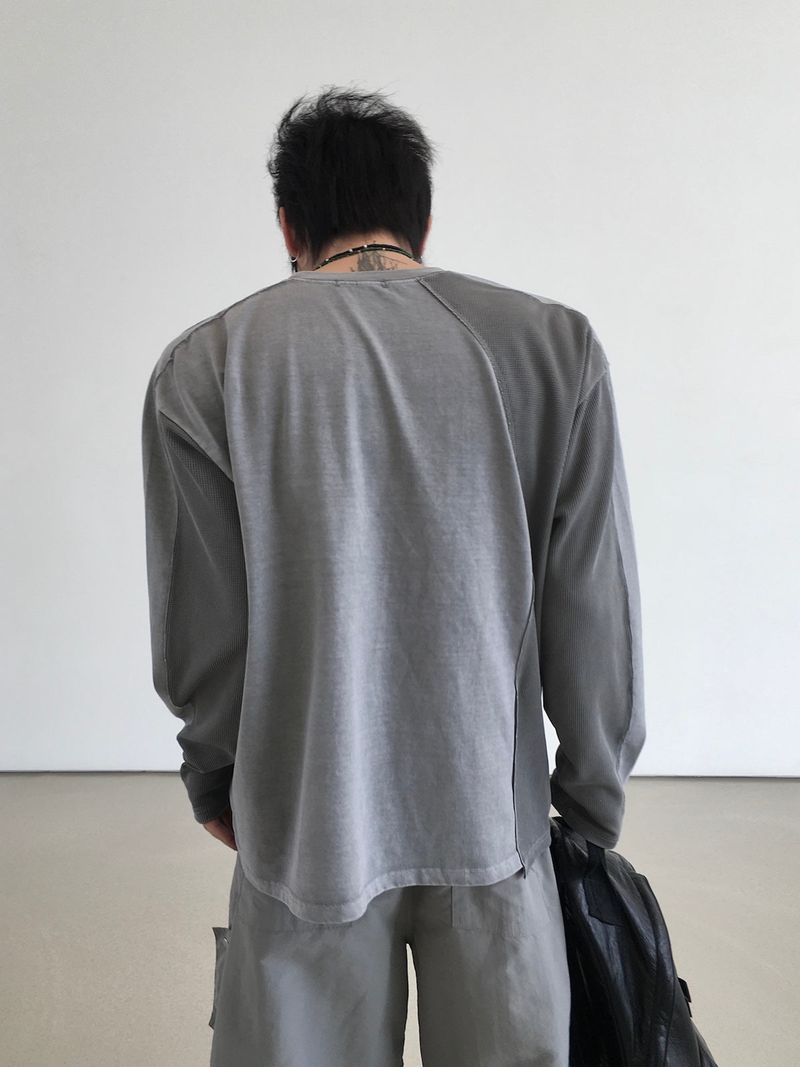 Mera Pigment Waffle Long Sleeve 4C