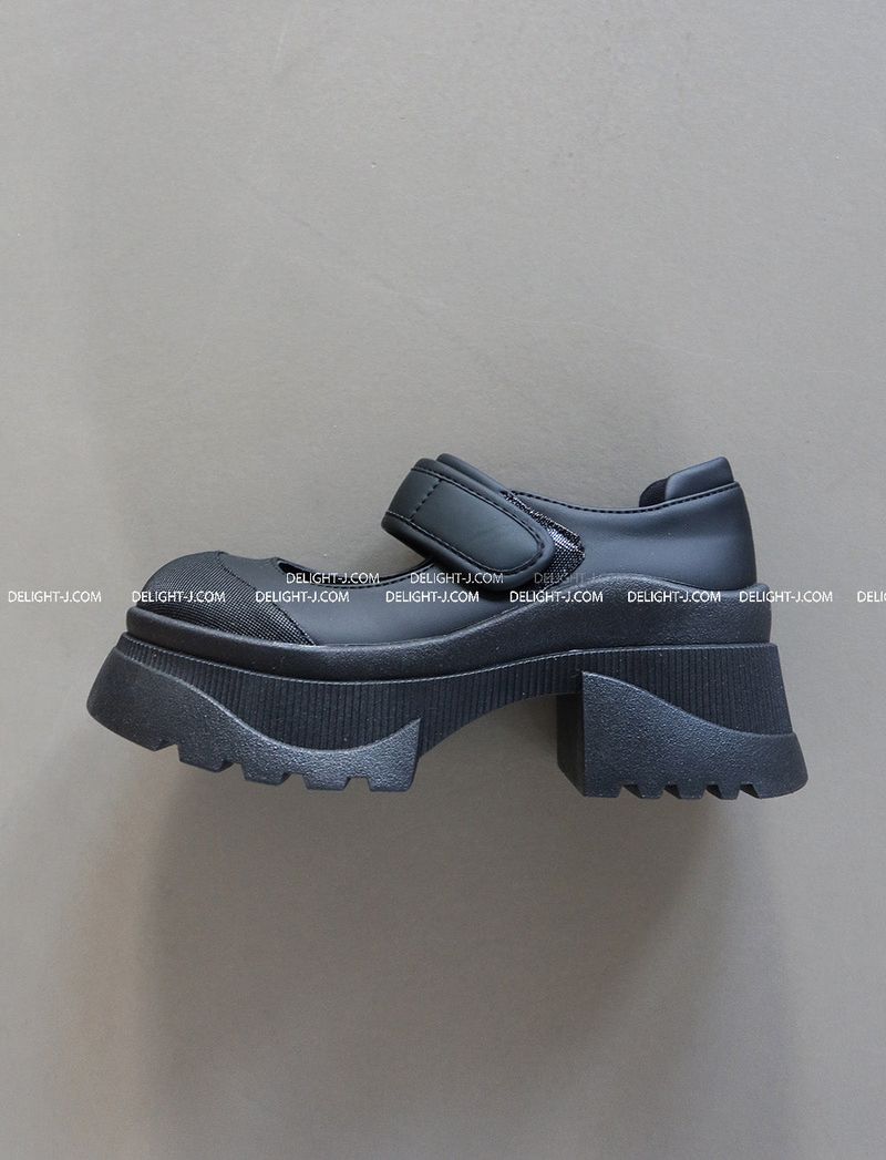 Velcro hooves pump loafers