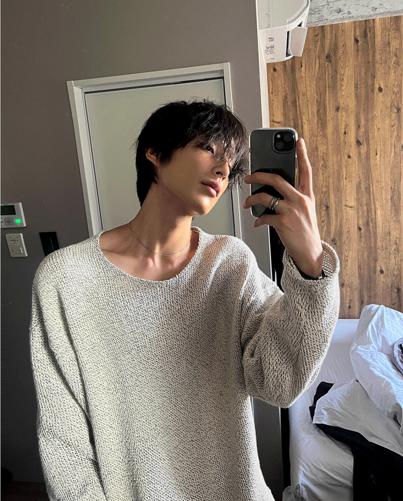 Ail Loose Fit Round Knitwear