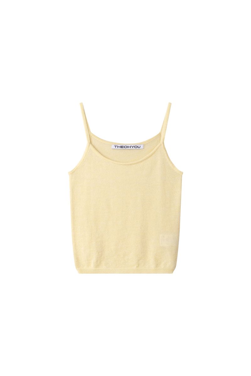 SUMMER SLEEVELESS (LEMON)