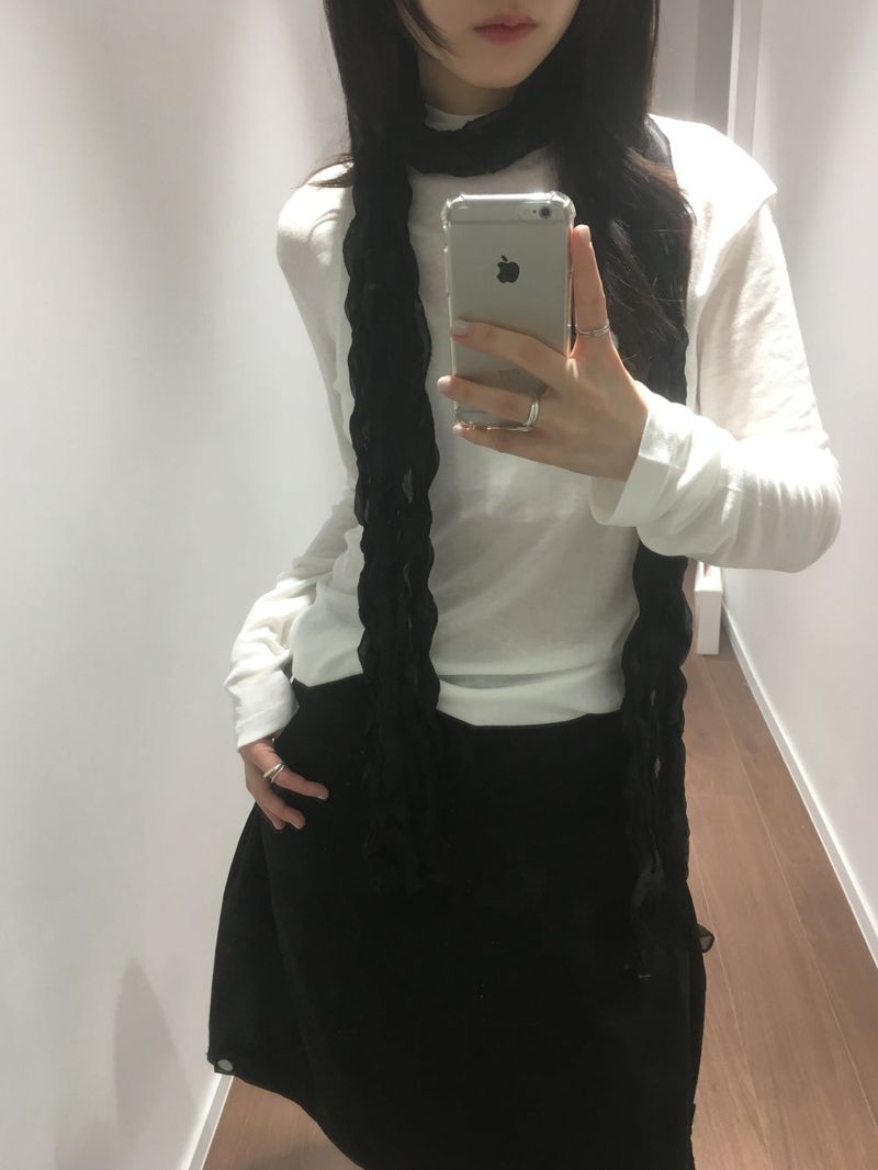 De Nuit Wave Scarf (3color)