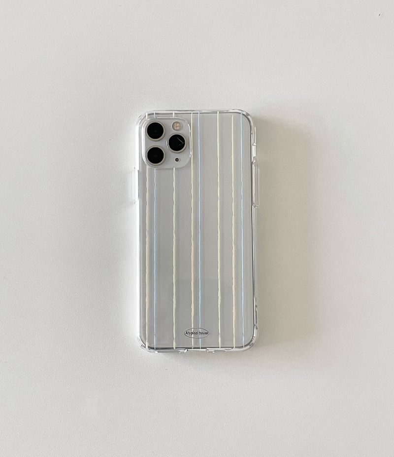Atypical house（エイティピカル ハウス）の「[ジェルハード] カラーレインケース_オレンジ（Smartphone Accessories）」