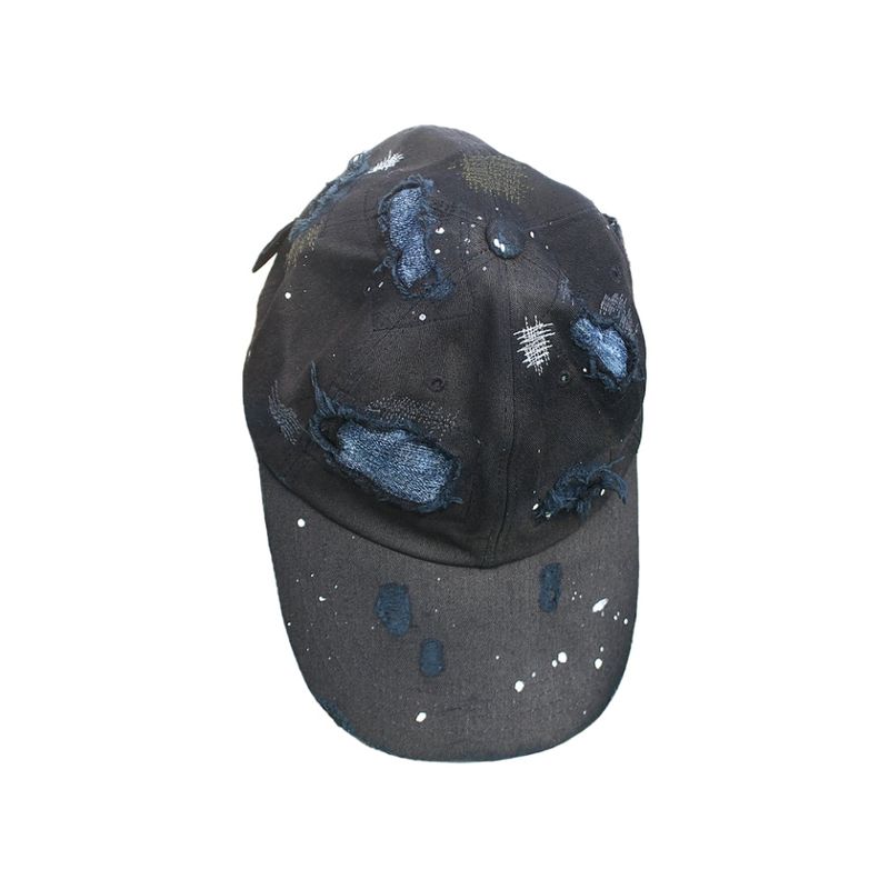 RUNDS(ランド)の「denim repair ball cap(Hats)」