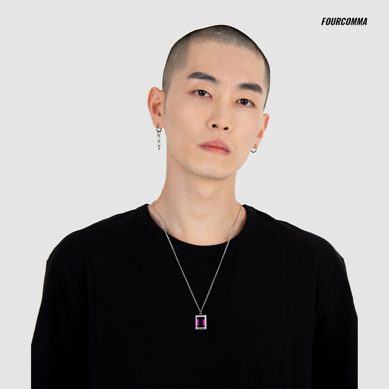 GEM STONE V NECKLACE