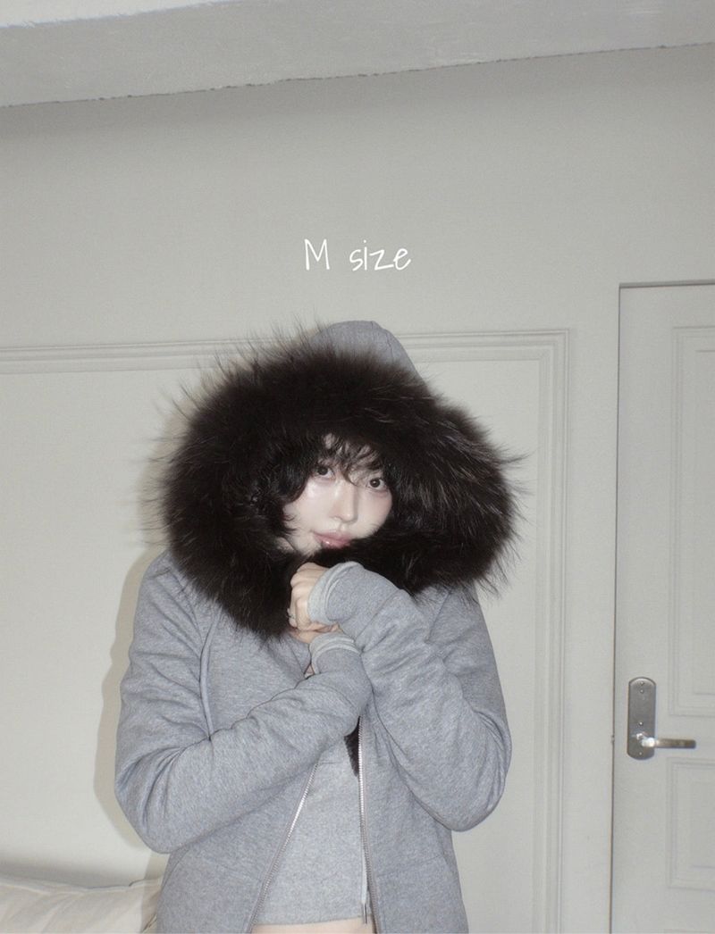 PALEJADE（ペールジェイド）の「2025 Wolf Joe Hoodie In charcoal（Tops）」