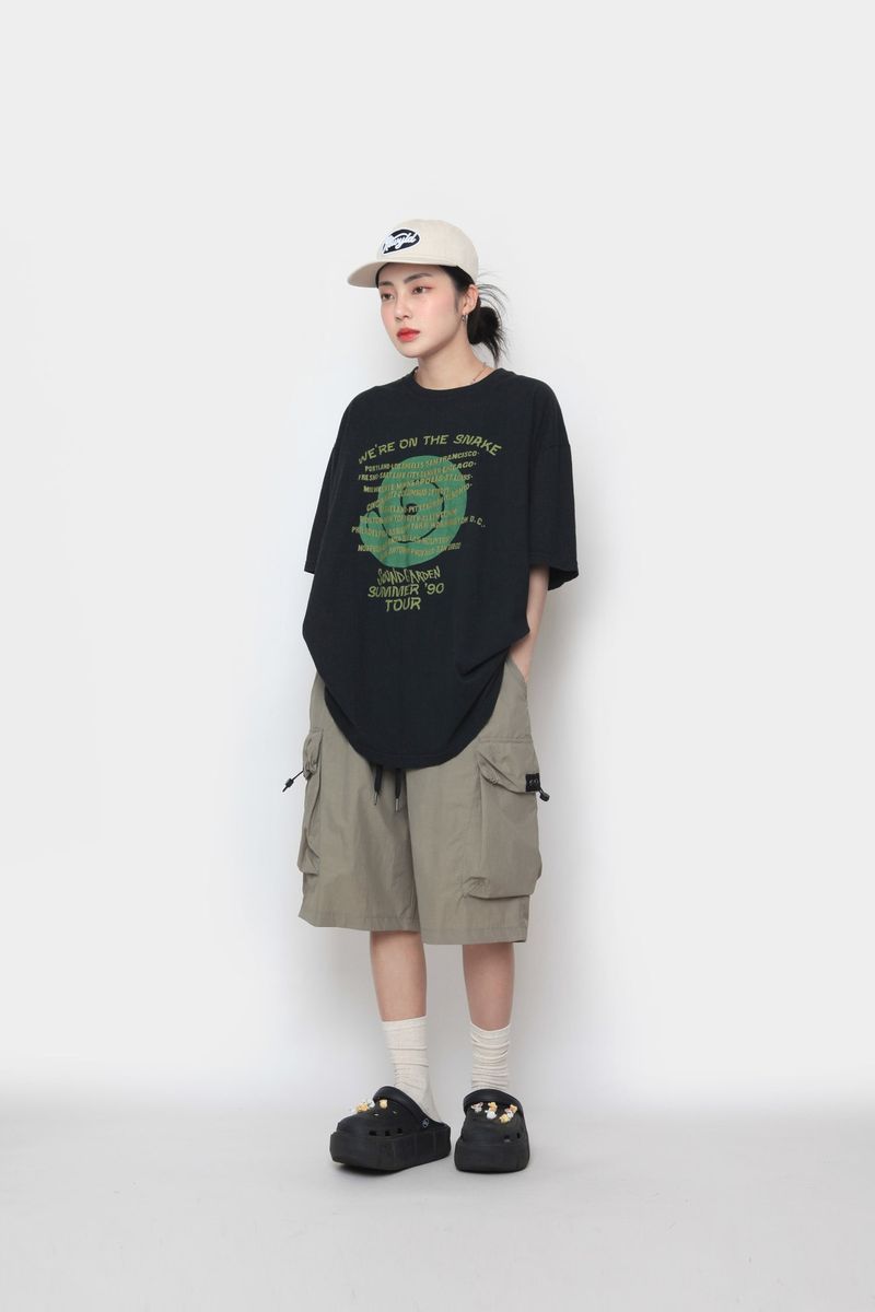 lil cargo half pants