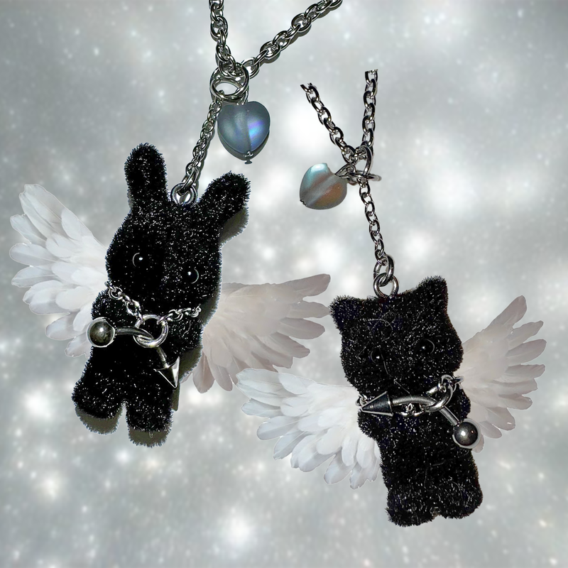 3amgang（スリーエイエムギャング）の「[Oneus] Gangster black bunny necklace（Accessories）」