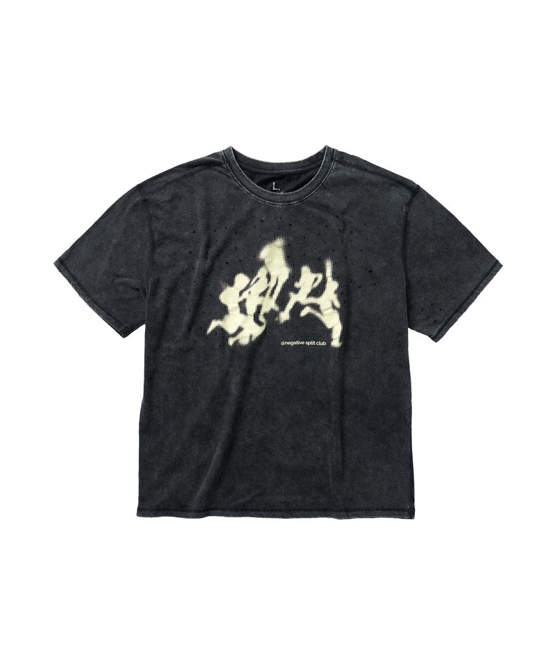 negative split club(ネガティブスプリットクラブ)の「Air Act Mineral Sprint T-Shirt (Black)(Tops)」