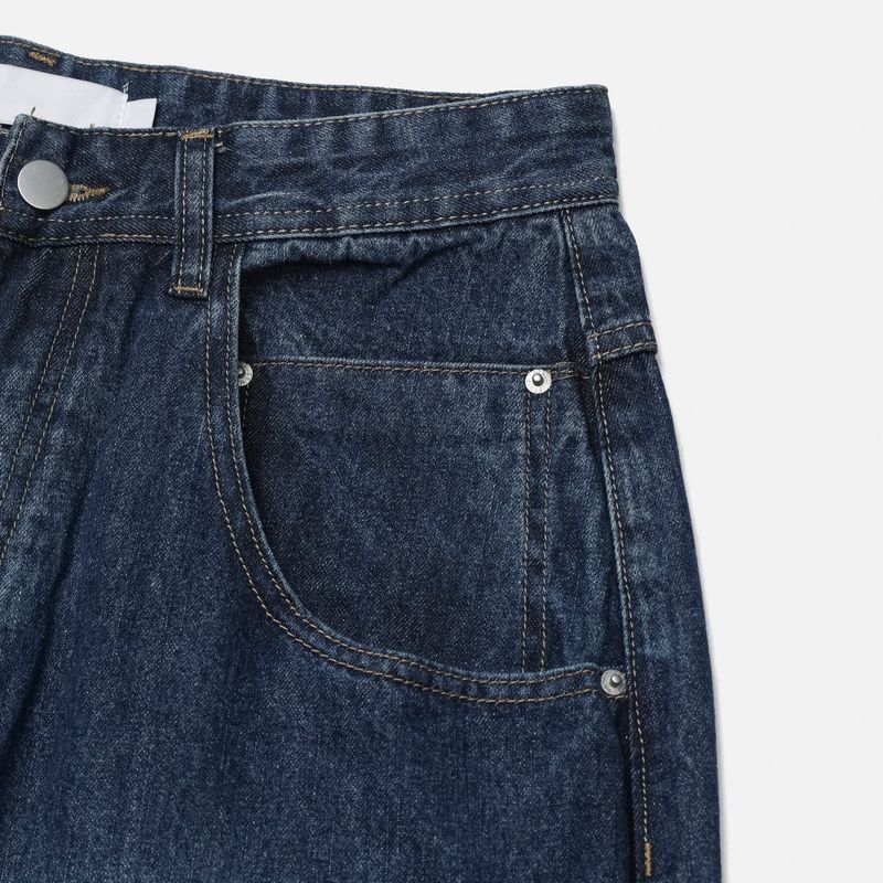 LMN core 7 thread count wide denim pants (2 colors)