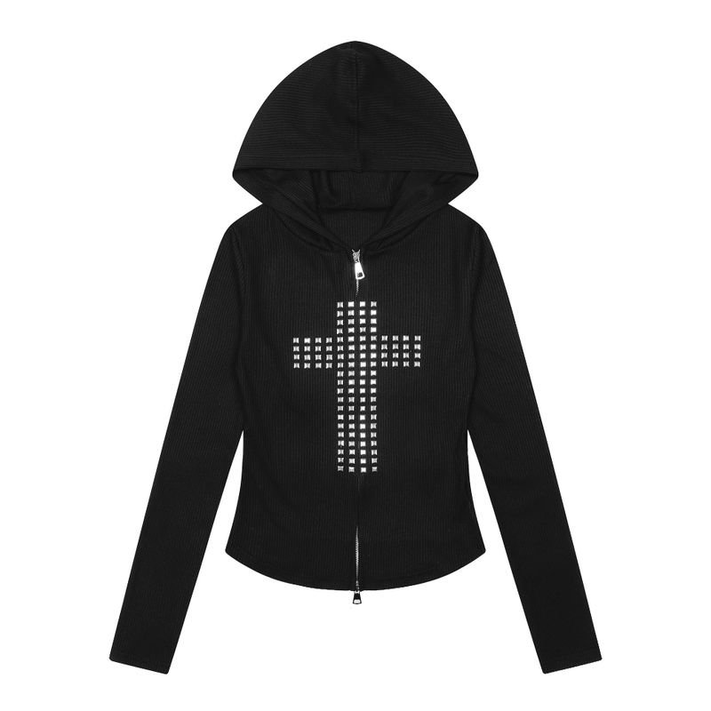 Cozy&Kitsch（コージーアンドキッチ）の「Eclipse Slim Cross Hood Zip-up（Tops）」