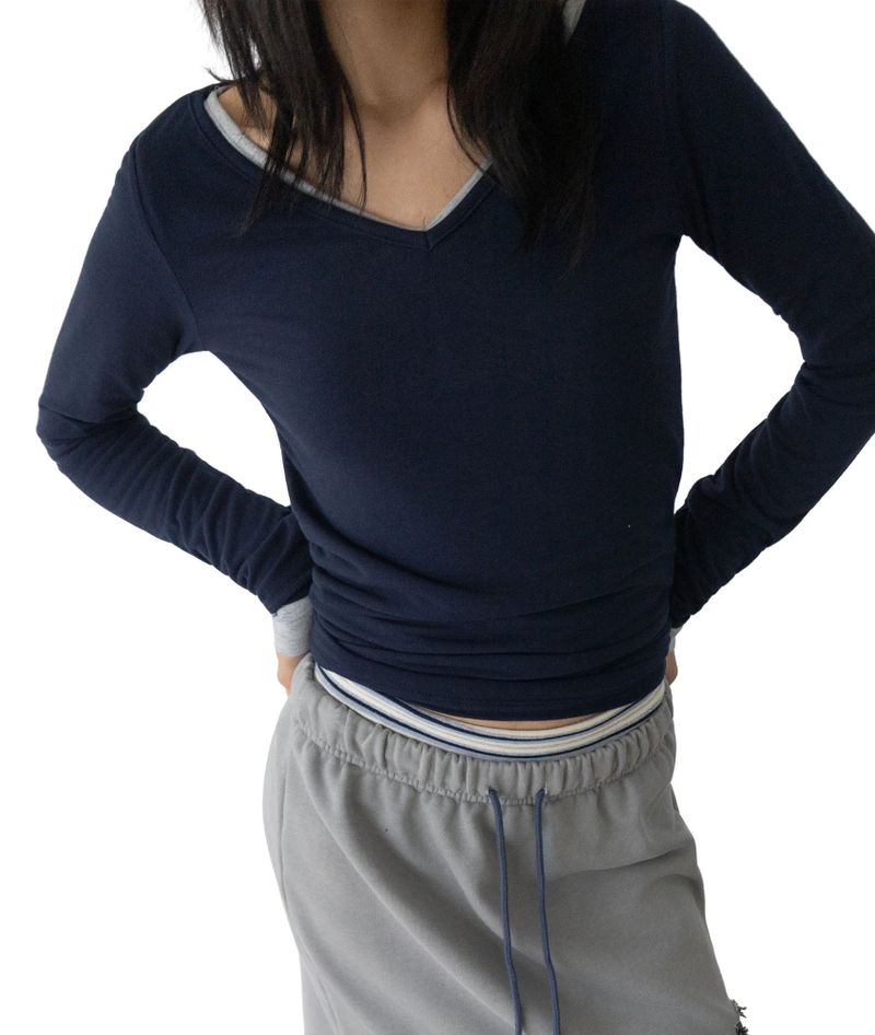 Ripple Two-Way Long Sleeve