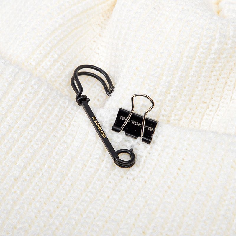 BBD Signature Custom Long Beanie (White)