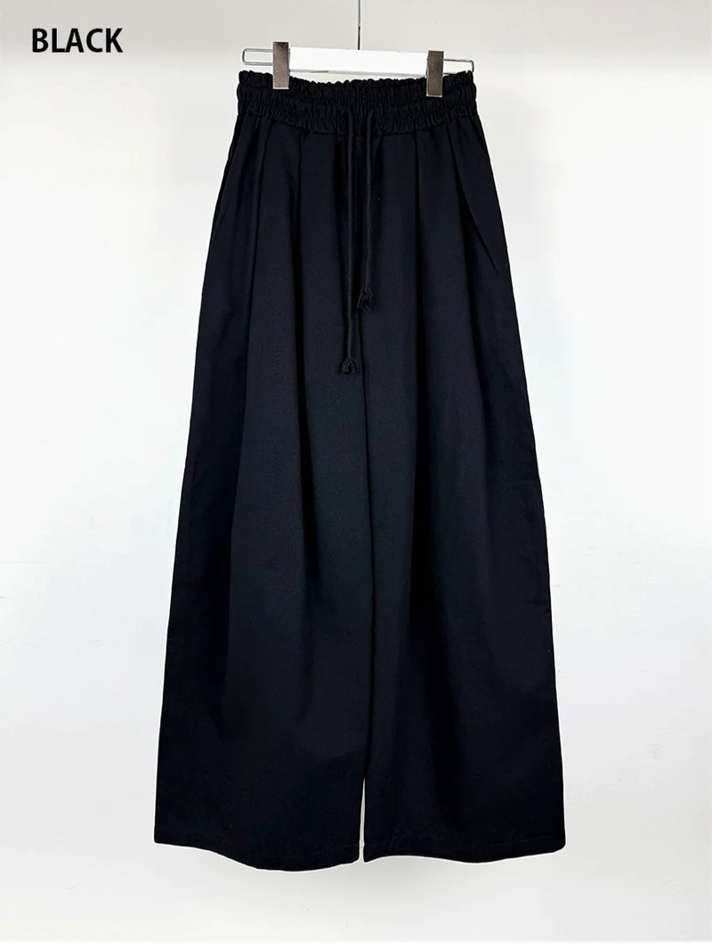 TWO PINTUCK WIDE PANTS (3C)