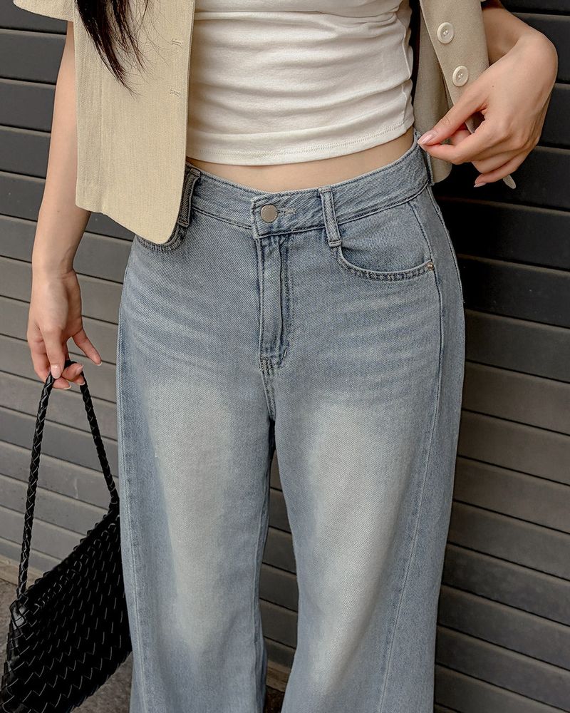 Rinu cut denim pants