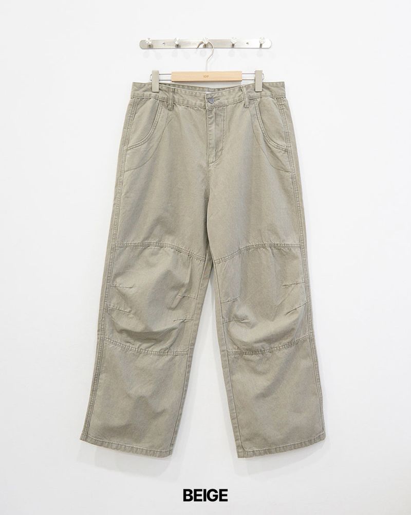 Season Panel Washed Pants