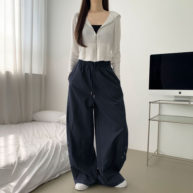 スリムフィット フーディー ジップアップ