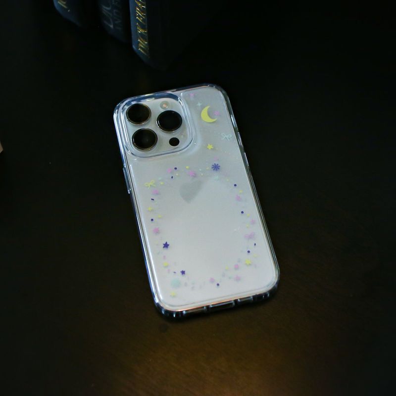 【MADE】Snow starlight Jelly hard Phone case