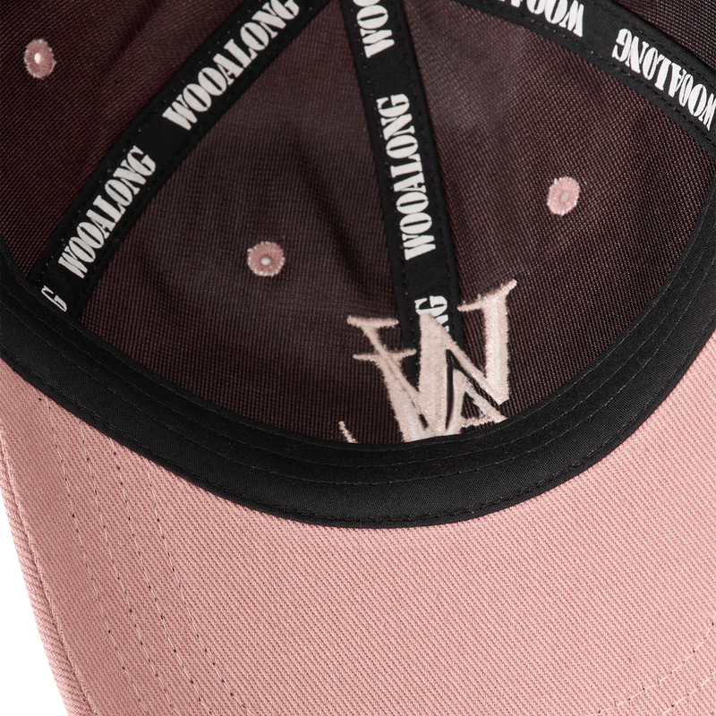 Signature Logo ball cap - DUSTY PINK (PINK LOGO)