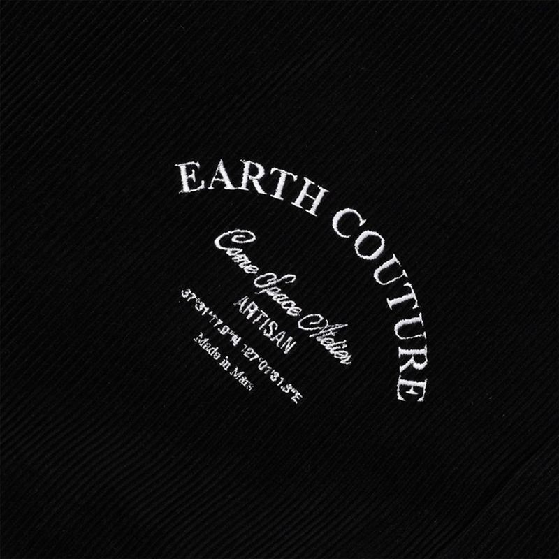 [UNISEX] Reversible "WORLD PEACE" Padded Bomber Jacket (Blue Mint)
