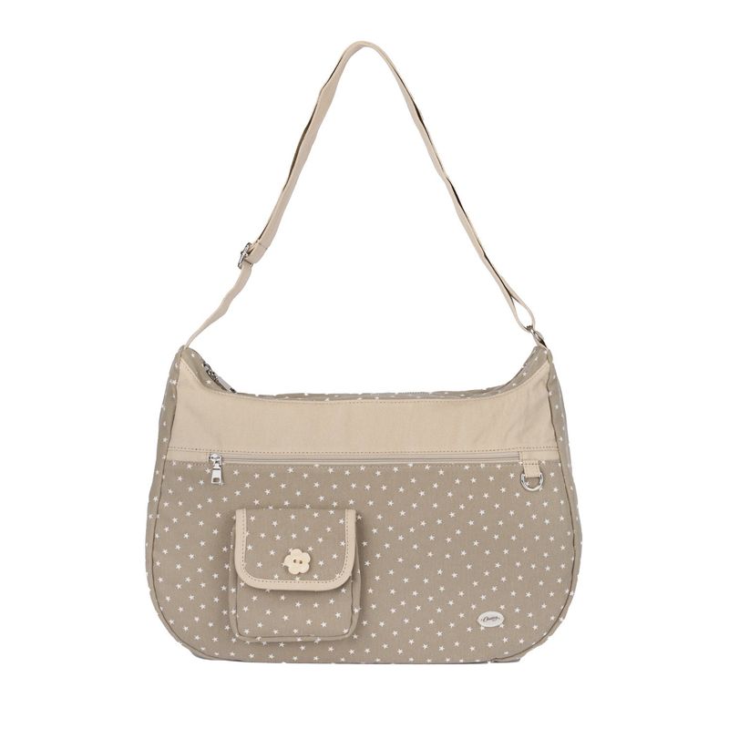 Star messenger bag_beige