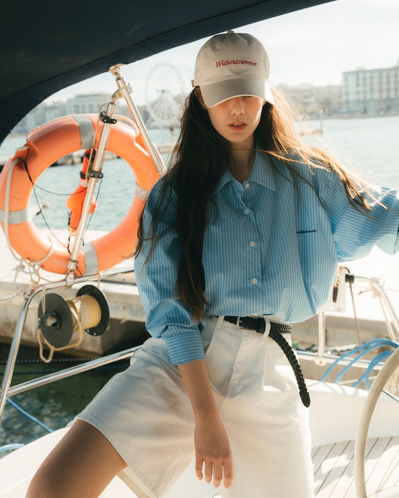 Blooming shirt_stripe blue