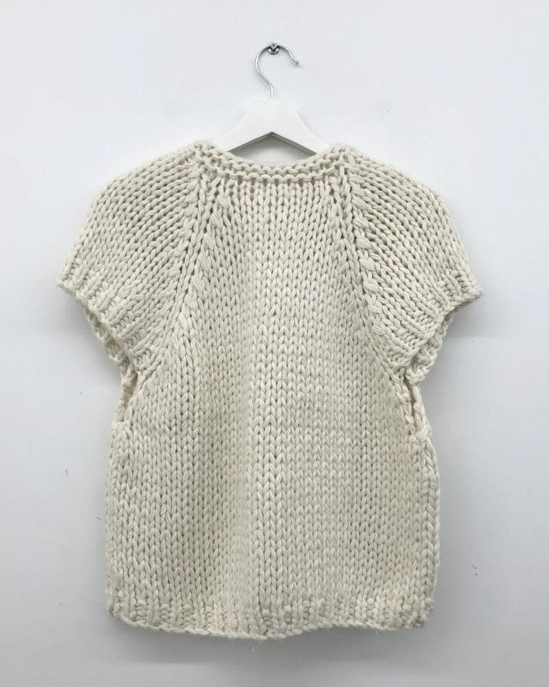 Grandma Hand-Knit Bolero (2color)