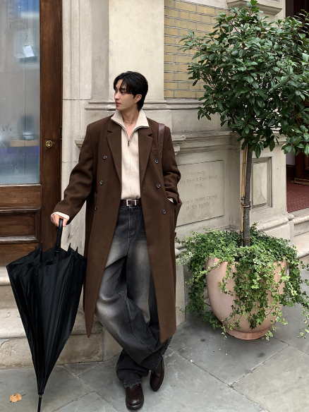 LOOKPLE（ルックプル）の「Salty 12514 Vintage Washed Wide Denim Pants（Pants）」