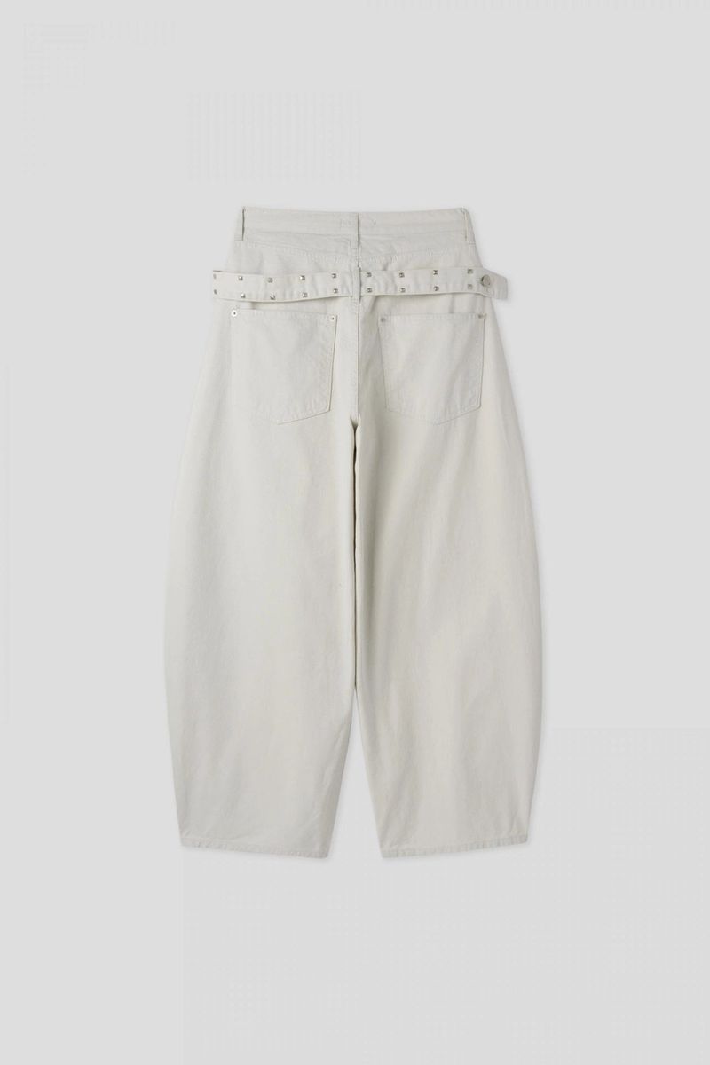 Kerry Backstud Belted Balloon Pants (2c)