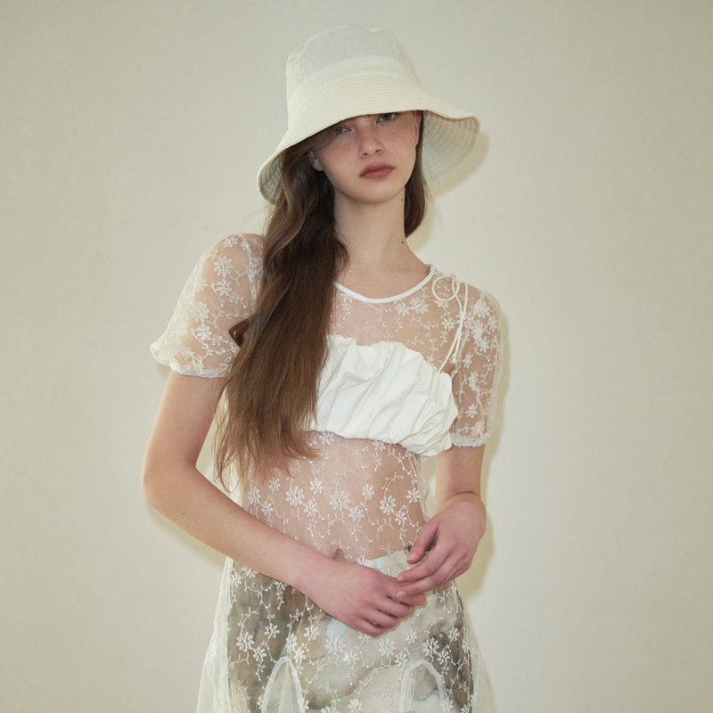SIEOR（シオル）の「CONGE bucket hat_flower（Hats）」