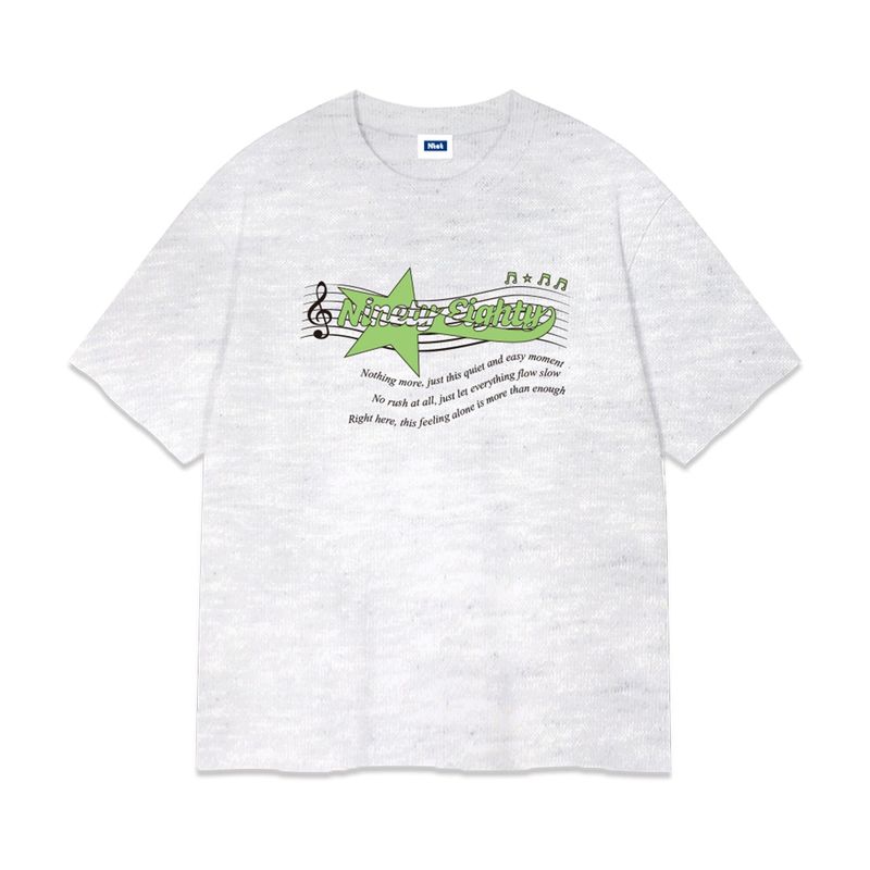 tempo star over fit t-shirt (3color)