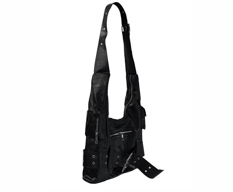 y2k belt motor shoulder bag