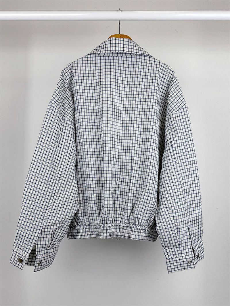 LIGHT CHECK BLOUSON (2C)