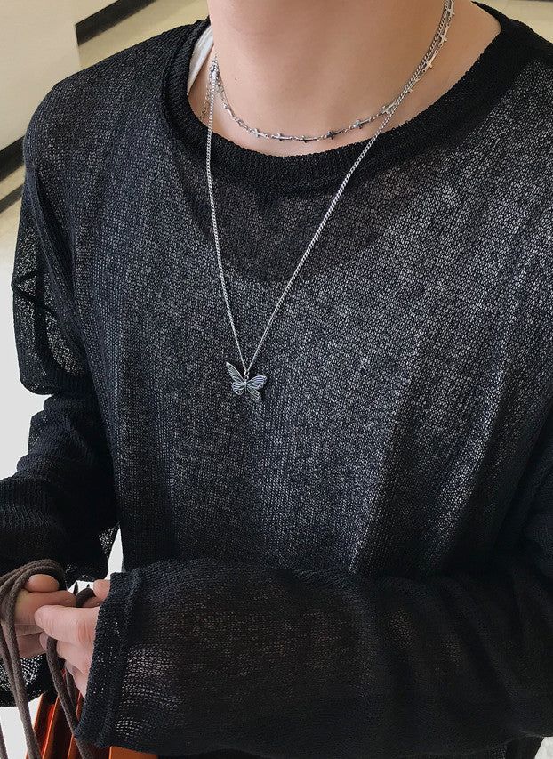 No.7994 butterfly necklace