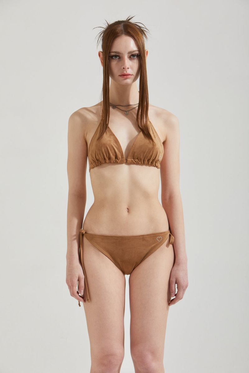 SUEDE BIKINI