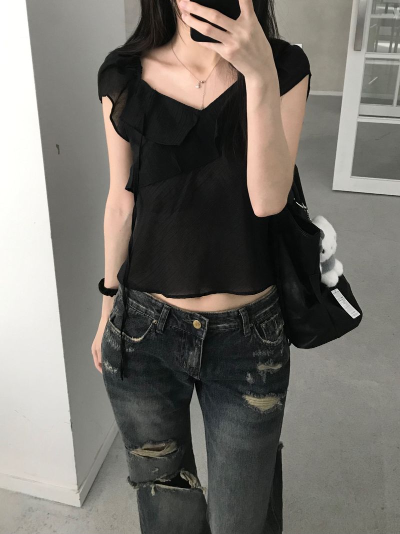 Rico Ruffle Blouse (3 colors)