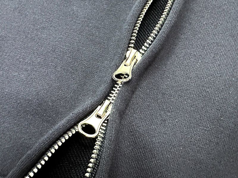Applique Crop Hood Zip-Up