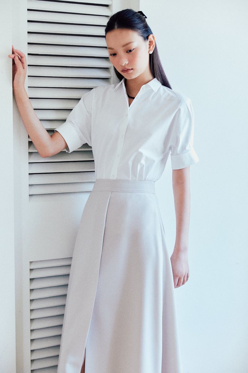 NO.19 SKIRT - BEIGE