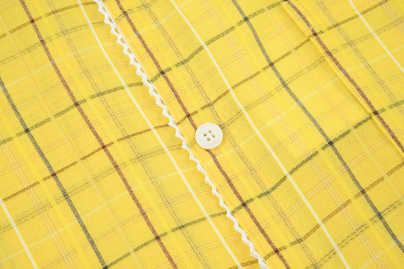 YELLOW FRINGED SHIRT