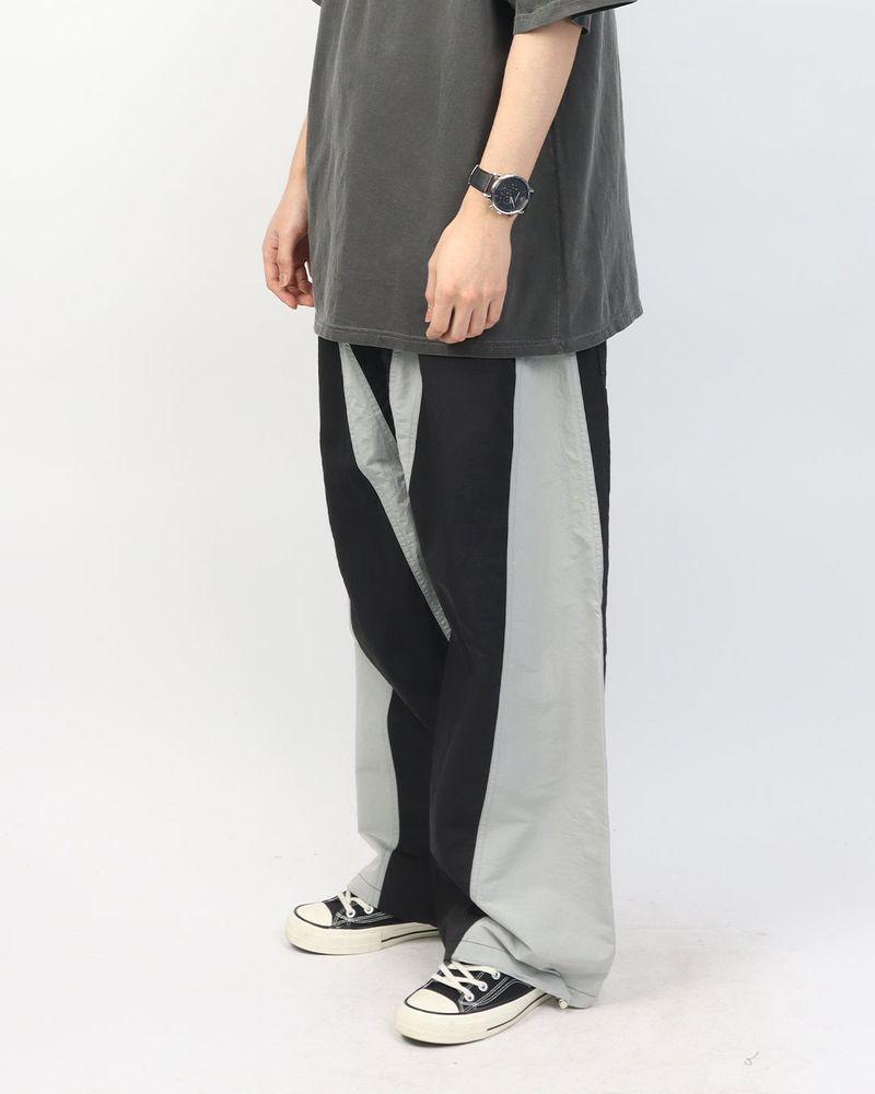 Glow TwoTone Nylon String Pants_2color