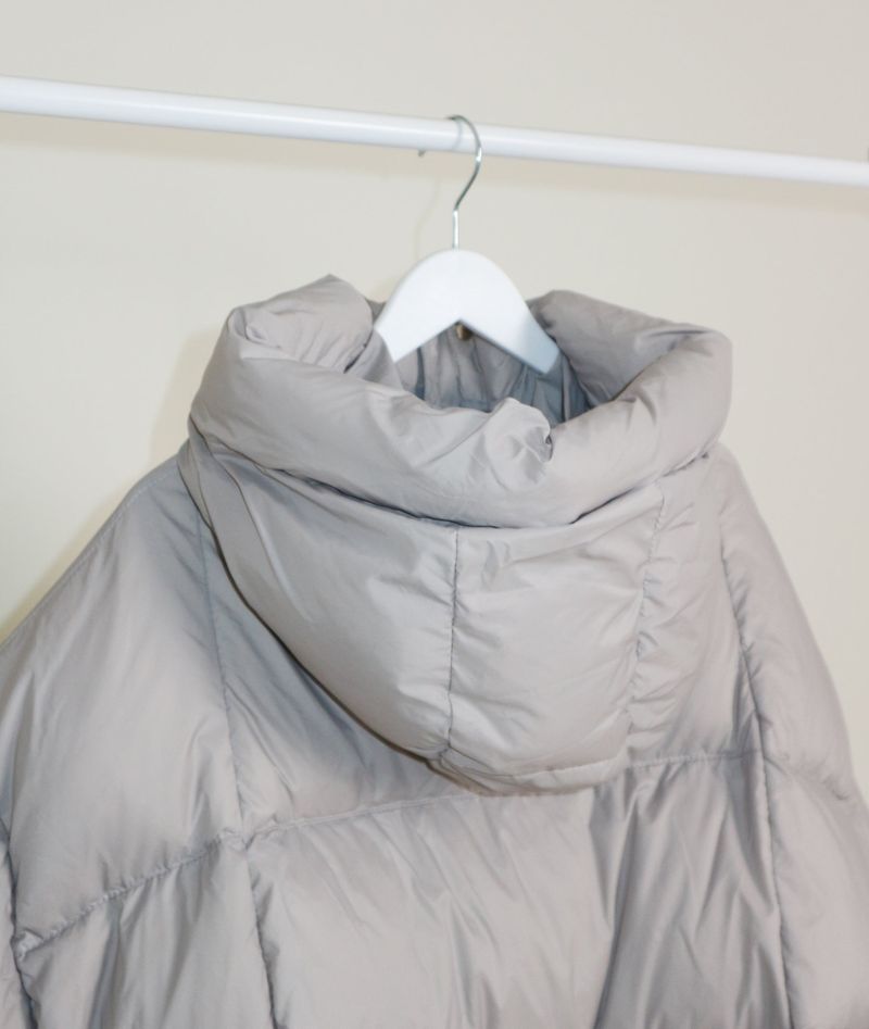 Out String Winter High-Neck Duck-Down Padded Jacket (Light Padded)