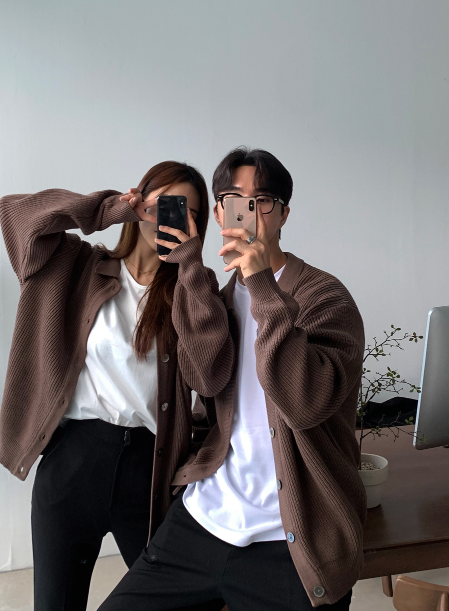 hyper washable hachi kara knit cardigan