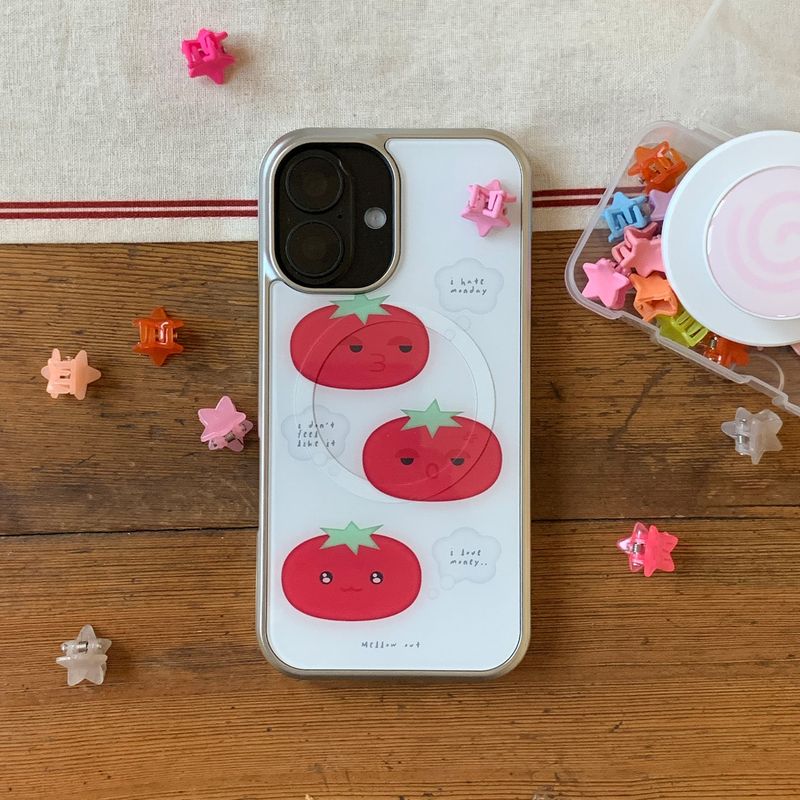 mellow out(メロウ アウト)の「tomatomato case(Smartphone Accessories)」