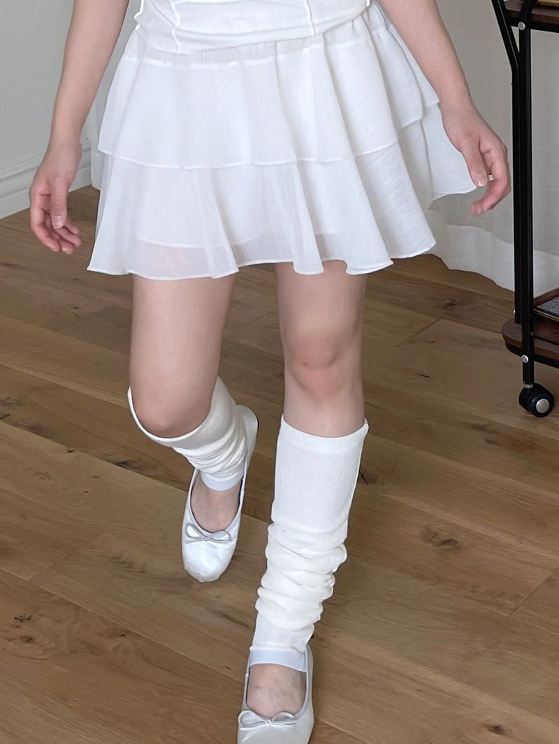 ballerina cancan chiffon skirt