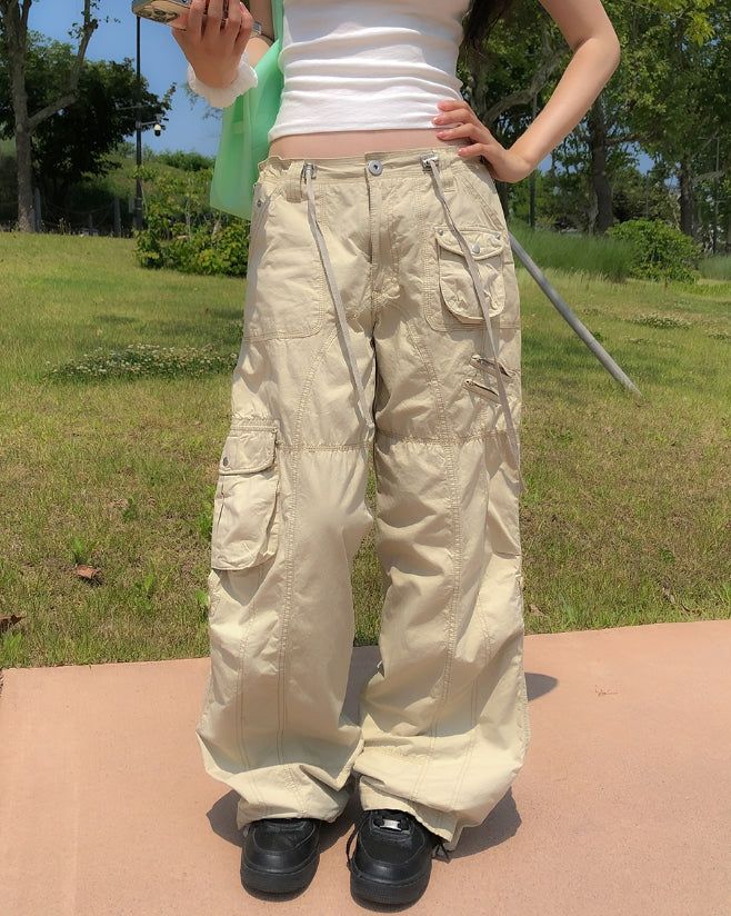 ULAN（ユレン）の「Multiple Pocket Low Cargo Pants（Pants）」