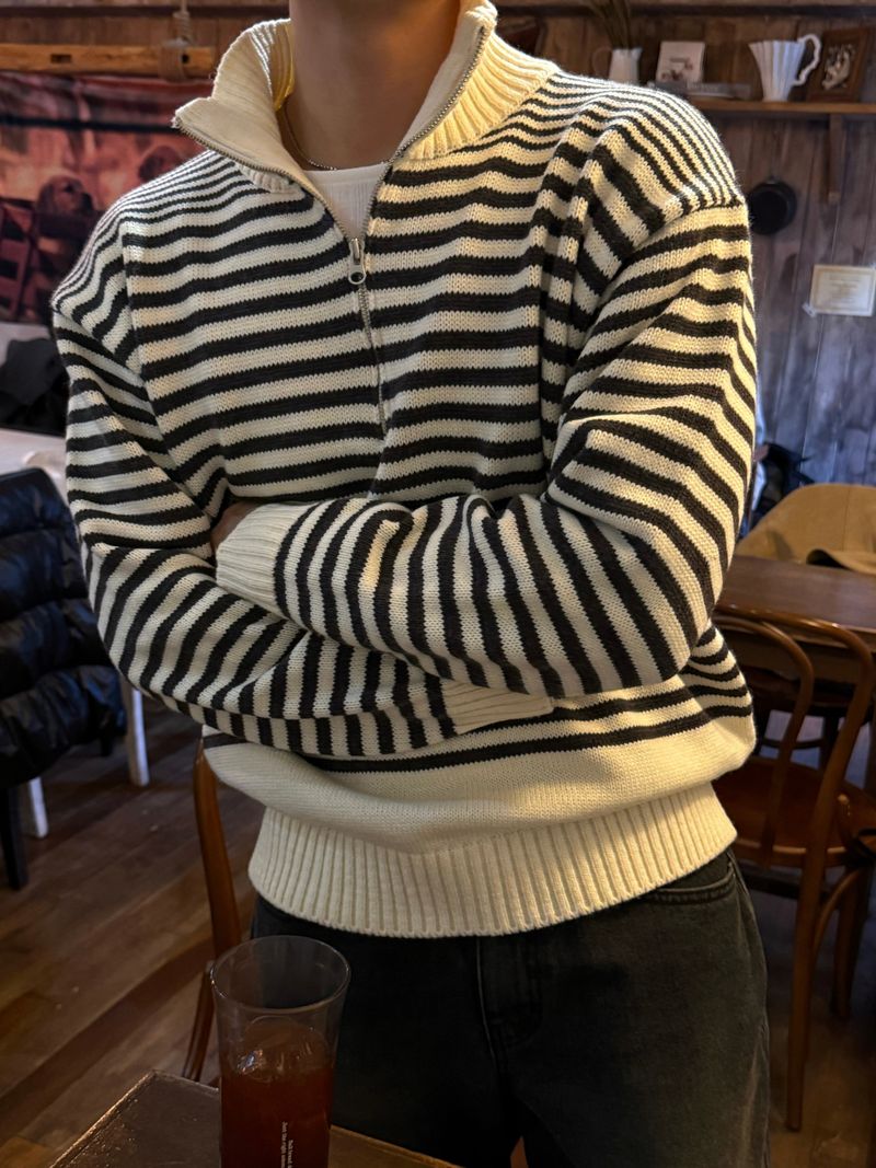 Haim half zip up knit