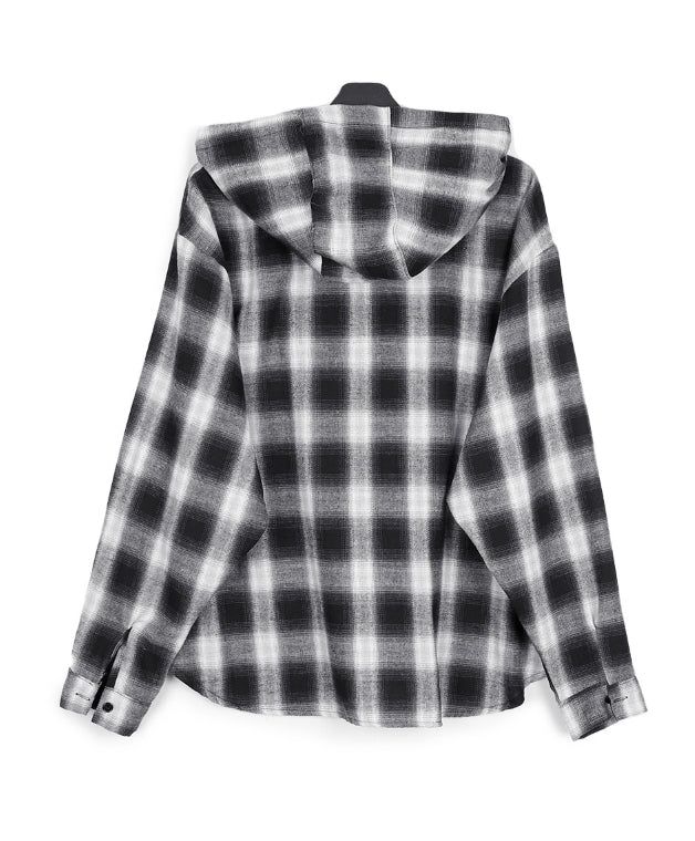 Cove Hooded Check Shirt