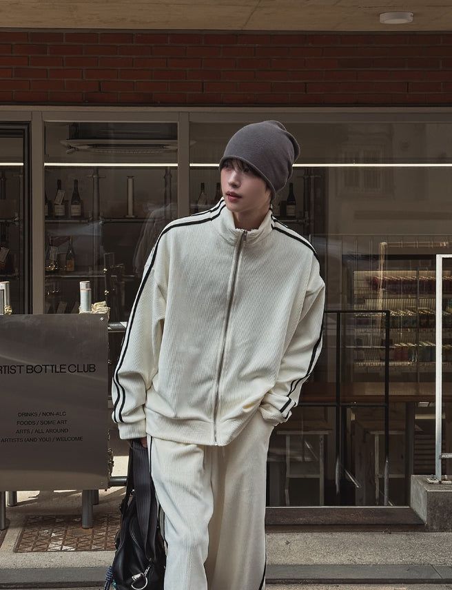 Kcat Velour Track Top Jersey