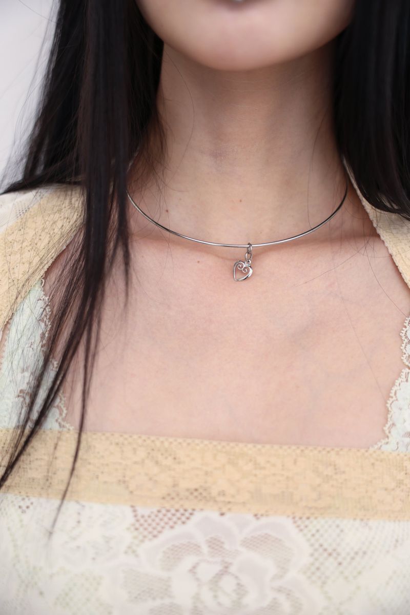 [香] Marui Heart Necklace