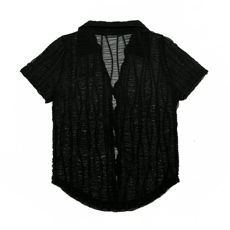 222 V neck lace cardigan